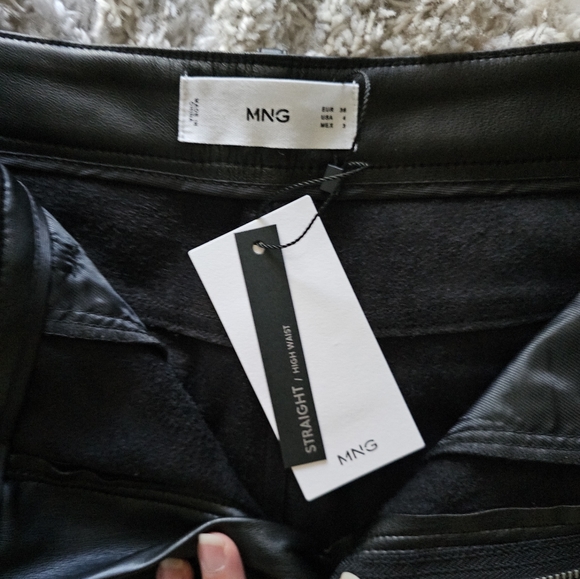 Mango "leather" pants - Picture 2 of 3